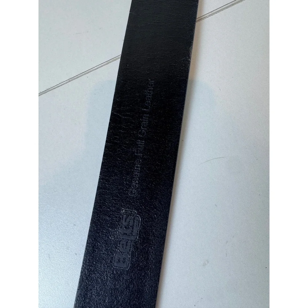 Belts Utility Uniform Work Basketweave Cowhide Leather 34 Black‎ Western Cowboy